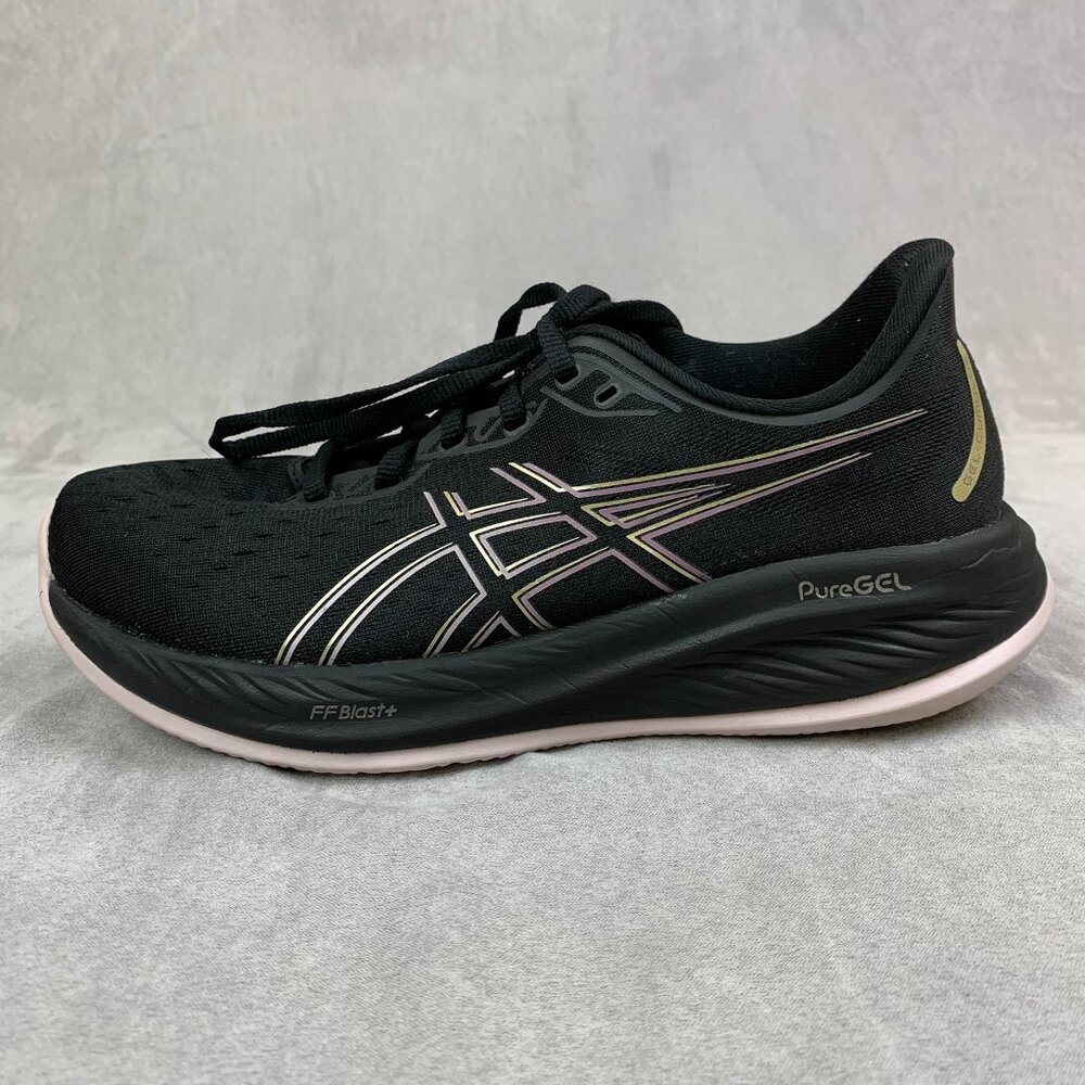 Asics Womens Shoes Size 9 Black Pink Gel-Cumulus 26 Athletic Running 1012B599